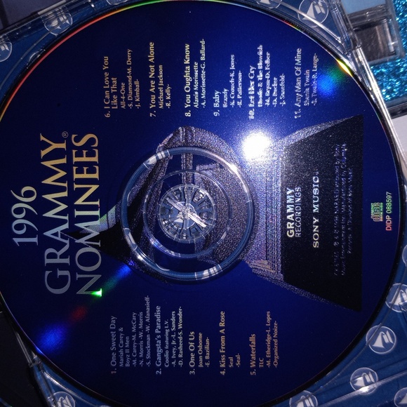 6 cds(1996 Grammy Nominees TLC all 4 one Boyz II Men Mariah Carey) - Picture 7 of 7